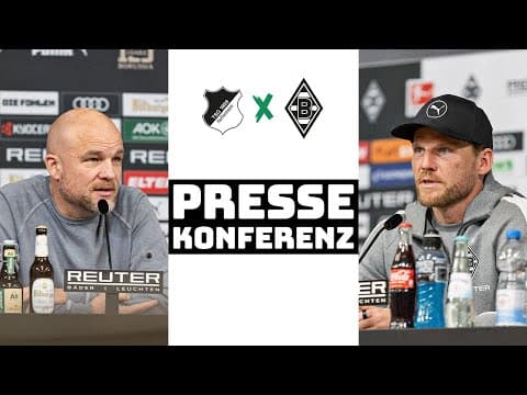"Mit die intensivste Mannschaft der Liga" | 🎙️ PK vor TSG Hoffenheim - Borussia