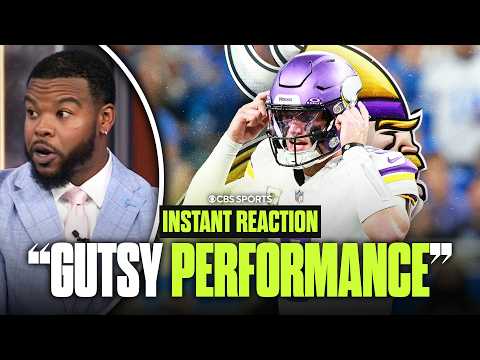 J.J. McCarthy leads Vikings past Lions in return | Detroit looks FLAT coming off bye week