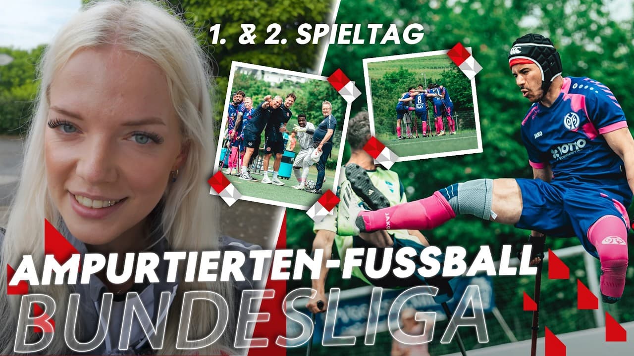 1. FSV Mainz 05 Amputierten-Fußball-Bundesliga | ⚽ Spieltags-VLOG 📹 | 26