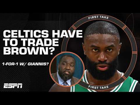 Would trading Giannis for Jaylen Brown make sense? 👀 'HELL YEAH IT DOES!' - Big Perk | First Take