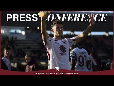 LECCE-TORINO | PRESS CONFERENCE | KRISTJAN ASLLANI