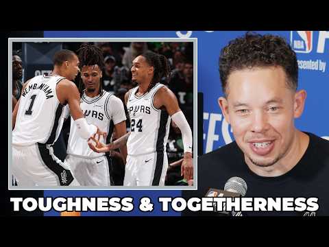 Mitch Johnson on Spurs Continuing to Show Growth After Taking 2-1 Series Lead in Minnesota