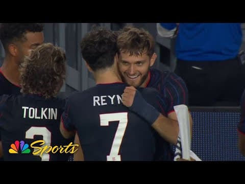 Tanner Tessmann gets first international goal against Uruguay | NBC Sports