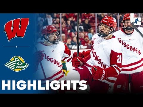 Wisconsin vs Alaska Anchorage | NCAA College Hockey | Highlights - January 09, 2026