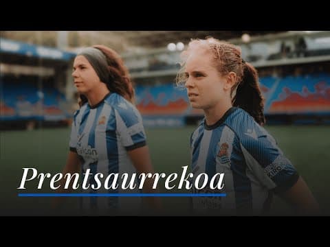 RUEDA DE PRENSA |  Cecilia - Andreia  | Real Sociedad - FC Barcelona