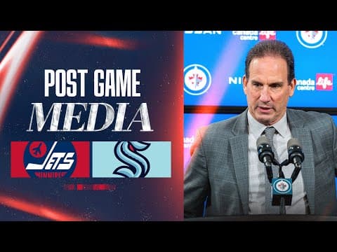 LIVE: Postgame vs. Kraken | October 23, 2025