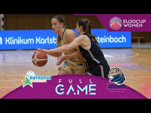 LIVE - Rutronik Stars Keltern v Levhartice Chomutov | EuroCup Women 2025-26 | Regular Season