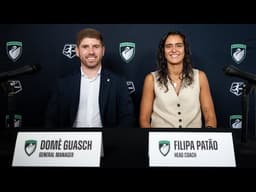 Filipa Patão and Domè Guasch Press Conference - Sept. 4, 2025
