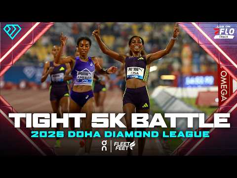 Athlete's Lounge Crew Reacts and Gets Rowdy During WILD 2026 Doha Women's 5K Race