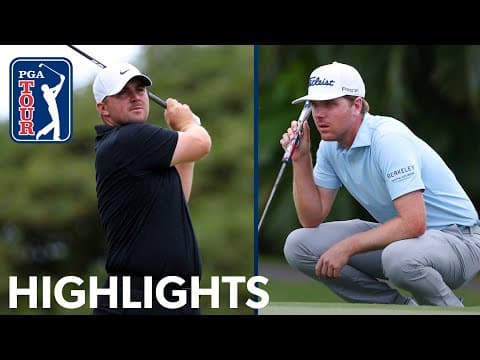 PGA TOUR Highlights | Round 4 | Sony Open