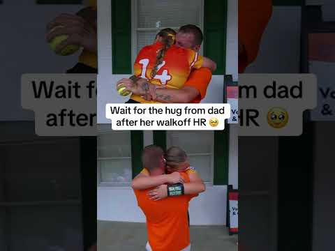 This father daughter softball story will give you goosebumps 🙌
