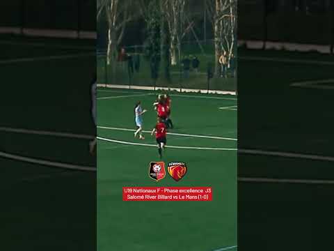 U19F | 24e minute ⚽ 27e minute ⚽ Victoire 2-0 🆚 Le Mans #shorts