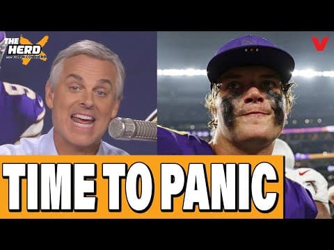 Should Minnesota Vikings PANIC about J.J. McCarthy? | THE HERD NFL w/ Colin Cowherd
