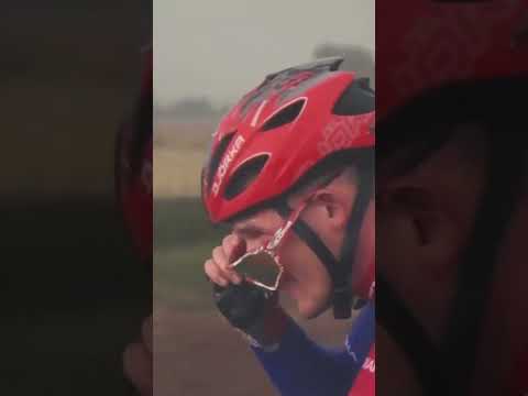 The 2023 CRO Race threw riders into some wild weather conditions… who enjoys racing in the rain? 🌧️👀