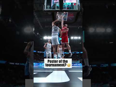 Sengun might have the POSTER of the year 🤯🔥 #EuroBasket