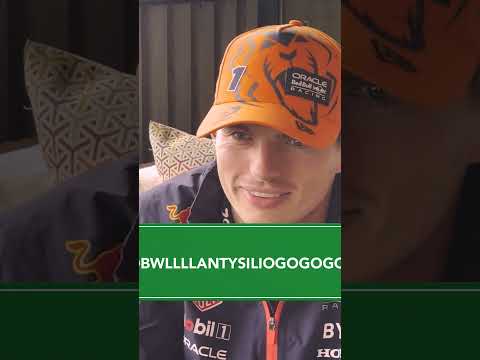 Perfect pronunciation 👌 #F1 #RedBullRacing