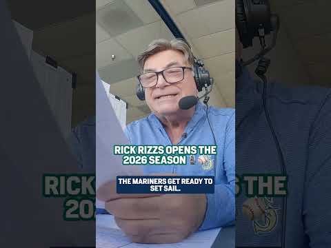 Opening his final season on the radio call, Rick Rizzs sets the scene for #Mariners50!  #baseball