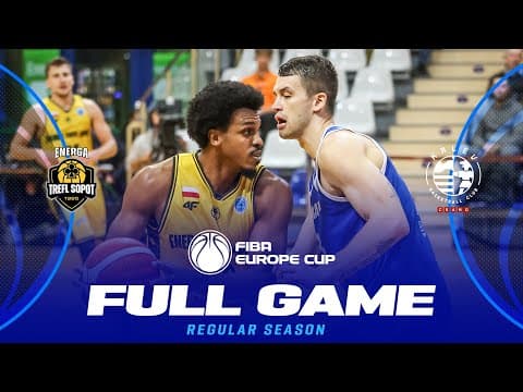 LIVE - Energa Trefl Sopot v BC Kalev/Cramo | FIBA Europe Cup 2025-26 | Regular Season