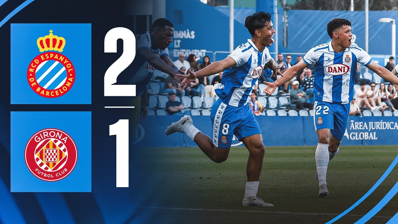 RESUM | Espanyol B 2-1 Girona FC