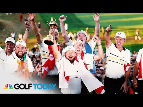 U.S. needs to adopt European template for Ryder Cup success | Golf Today | Golf Channel