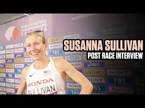 Redemption Run! Susanna Sullivan Is 4th at Tokyo World Championships Marathon After 58th in 2023