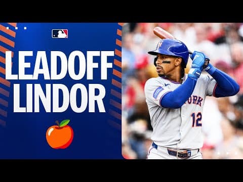 NEW METS RECORD! Francisco Lindor’s 8th leadoff homer of the season sets team single-season record!