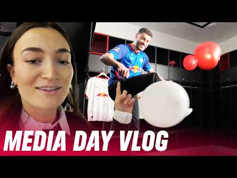 Inside a Bundesliga Media Day: World Cup Vibes, 433 & more | Media Day-Vlog with Clara