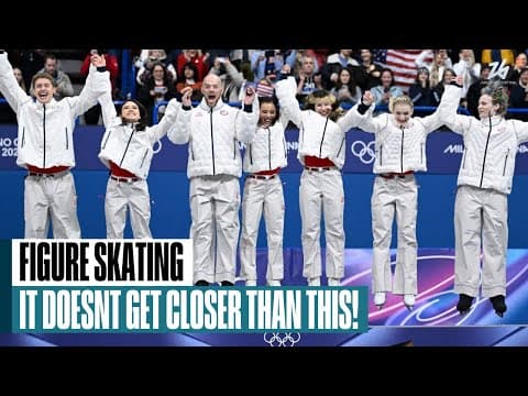 Figure skating team event down to the wire between US, Japan