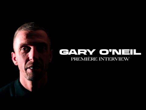 La première interview de Gary O'Neil 🎙️💙