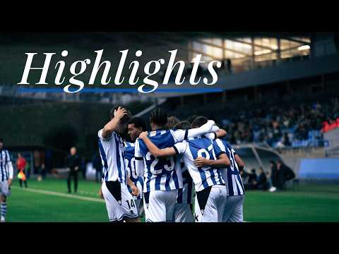 HIGHLIGHTS | 3ª RFEF 25-26 | J22 | Real Sociedad C 2-0 Touring KE | Zubieta