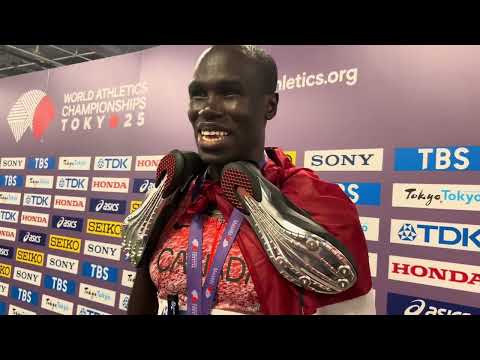 Marco Arop Holds on for Bronze in Tight 800m Race at 2025 Tokyo World Championships