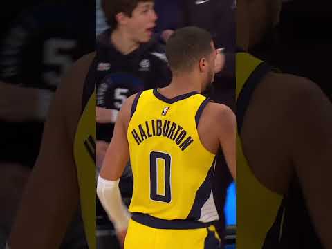 Two Years Ago Today, Tyrese Haliburton Goes OFF GLASS to Pascal Siakam at MSG 🤯