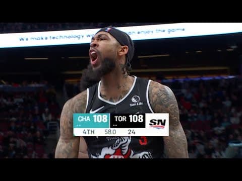 Final 3:57 WILD ENDING RAPTORS vs HORNETS | November 17, 2025