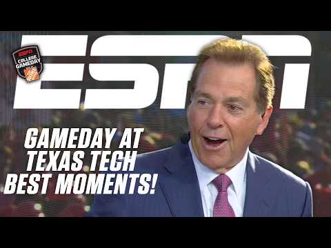 FUNNIEST MOMENTS FROM TEXAS TECH 🤣 Savage Nick Saban, Desmond's cackle & more! | College GameDay