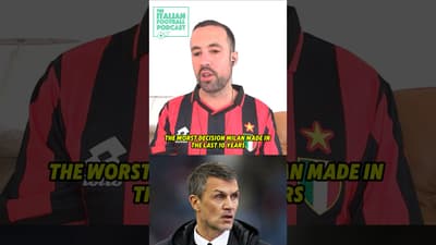 Did the sacking of Paolo Maldini cause AC Milan’s collapse? #shorts #maldini #milan