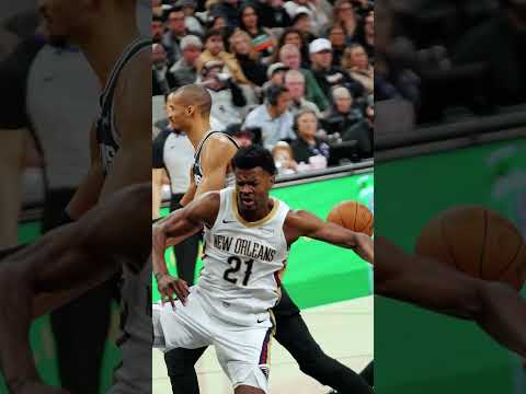 Yves Missi HUGE DUNK on Wemby! #pelicans #spurs #nba