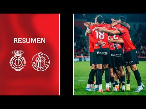 Resumen J12 RCD Mallorca 1-0 Getafe CF | RCD Mallorca
