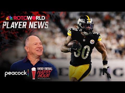 Steelers' Jaylen Warren a 'top-15 RB' for rest of season | Fantasy Football Happy Hour | NFL on NBC