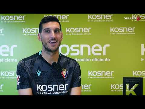 Sergio Herrera, ‘Jugador Kosner del mes’ de noviembre. | Club Atlético Osasuna