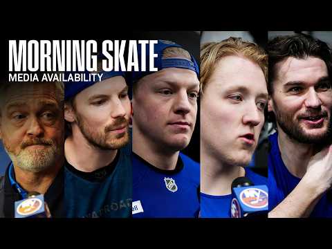 New York Islanders Morning Skate Availability | NYI at WSH