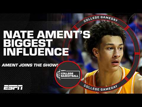 Tennessee's Nate Ament on the best advice coach Lawrence has given him 👏 | CBB Live