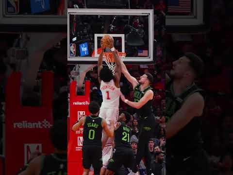 Amen Thompson shot 10-14 from the field for 20 PTS 😮‍💨 #rockets