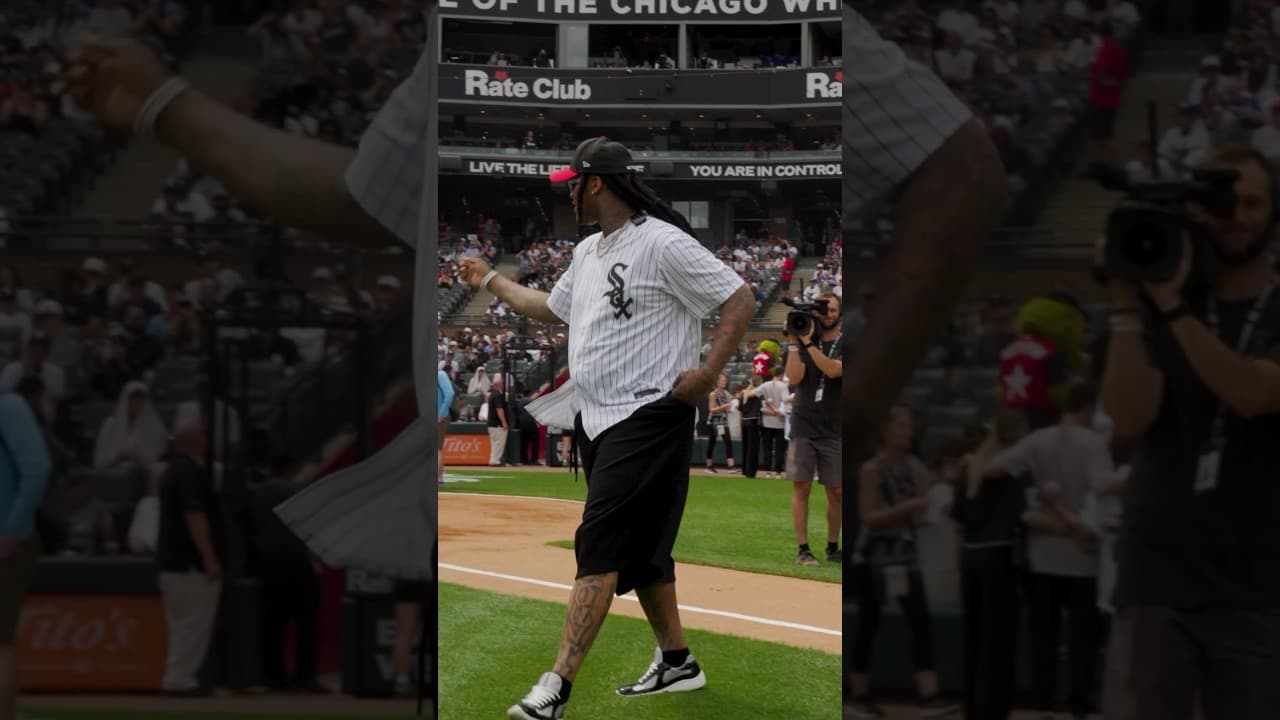 It’s A Party, It’s A Party with Waka Flocka #firstpitch #MLB #music