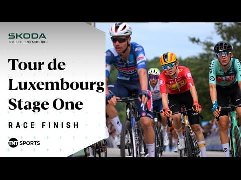 WHAT A SPRINT! 💥 | 2025 Tour de Luxembourg Final KM’s | TNT Sports Cycling