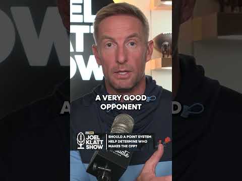 Should there be a points system to help determine who makes the CFP? 👀