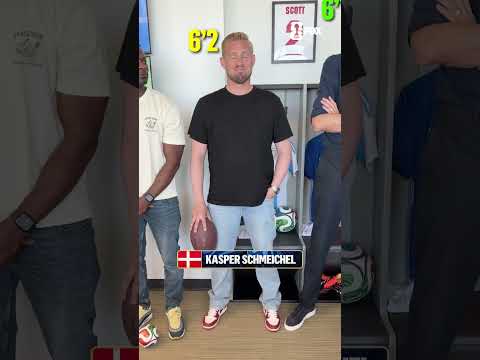You'd never guess how tall Peter Crouch is...