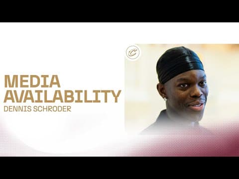 Cavs Practice | Dennis Schroder Media Availability | 02.03.2026