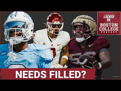 PORTAL UPDATE: Big Day for BC, Will Eagles’s Transfer HAUL Improve Upon Talent From Last Year?