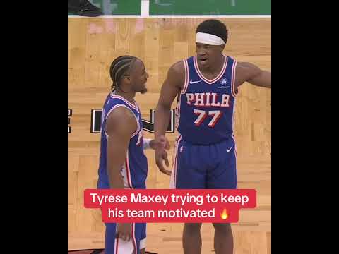 Great leadership from Maxey 👏