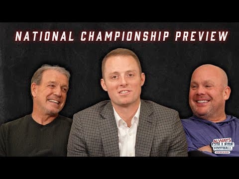 Indiana’s game to LOSE? McElroy, Jimbo Fisher and Stanford Steve discuss | Always College Football